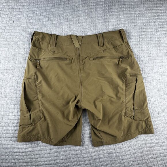 5.11 Tactical Trail Short Men 32 Brown 9.5" Hiking Outdoor Ripstop Cargo Utility - Picture 5 of 8